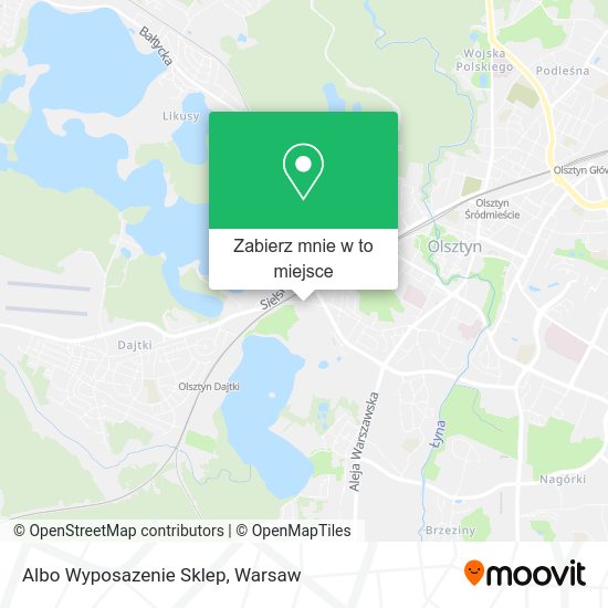 Mapa Albo Wyposazenie Sklep