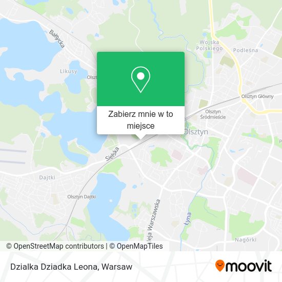 Mapa Dzialka Dziadka Leona