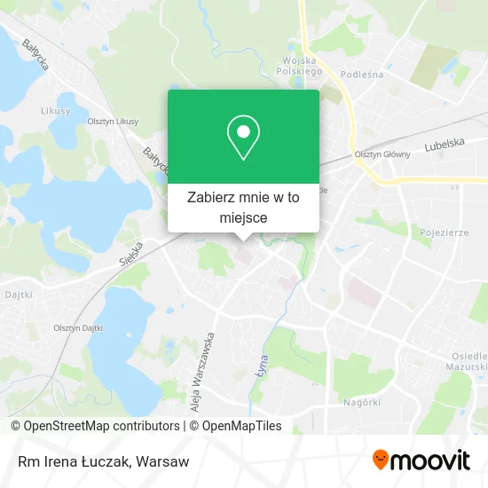 Mapa Rm Irena Łuczak
