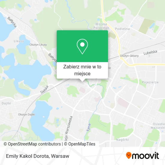 Mapa Emily Kakol Dorota