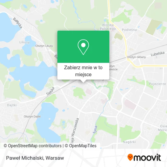 Mapa Paweł Michalski