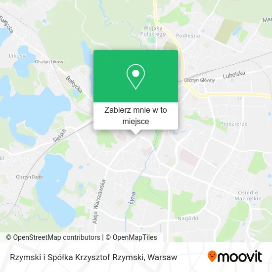 Mapa Rzymski i Spółka Krzysztof Rzymski