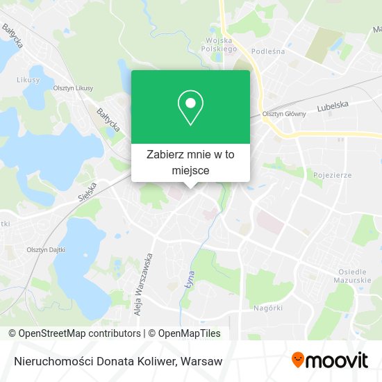 Mapa Nieruchomości Donata Koliwer