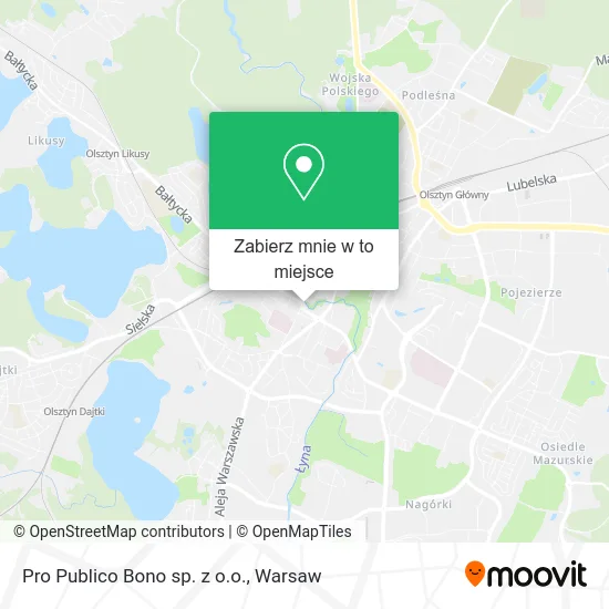 Mapa Pro Publico Bono sp. z o.o.