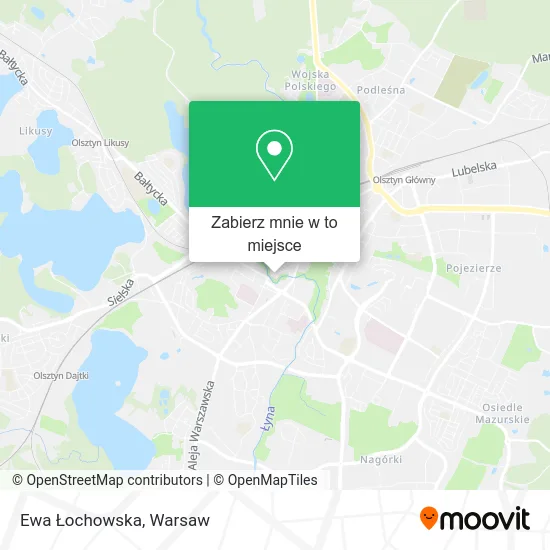 Mapa Ewa Łochowska