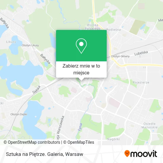 Mapa Sztuka na Piętrze. Galeria