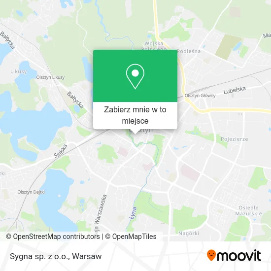 Mapa Sygna sp. z o.o.