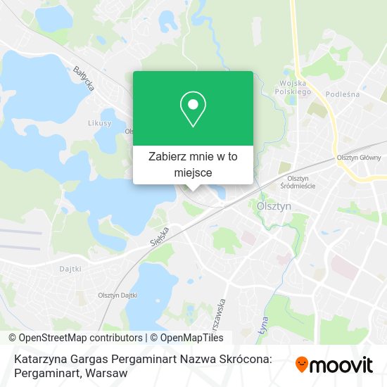 Mapa Katarzyna Gargas Pergaminart Nazwa Skrócona: Pergaminart