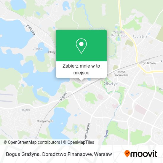 Mapa Bogus Grażyna. Doradztwo Finansowe