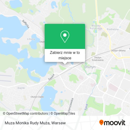 Mapa Muza Monika Rudy Muża