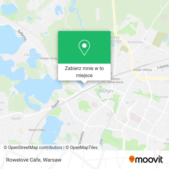 Mapa Rowelove Cafe