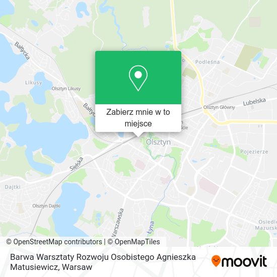 Mapa Barwa Warsztaty Rozwoju Osobistego Agnieszka Matusiewicz