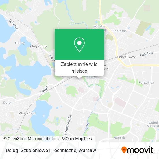 Mapa Uslugi Szkoleniowe i Techniczne