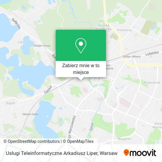 Mapa Usługi Teleinformatyczne Arkadiusz Liper