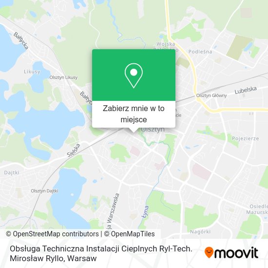 Mapa Obsługa Techniczna Instalacji Cieplnych Ryl-Tech. Mirosław Ryllo