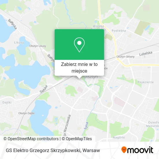 Mapa GS Elektro Grzegorz Skrzypkowski