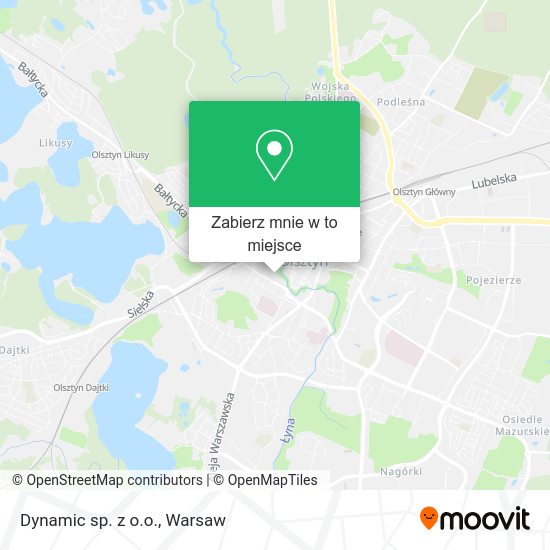 Mapa Dynamic sp. z o.o.