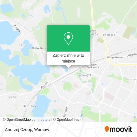 Mapa Andrzej Czopp