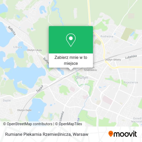 Mapa Rumiane Piekarnia Rzemieślnicza