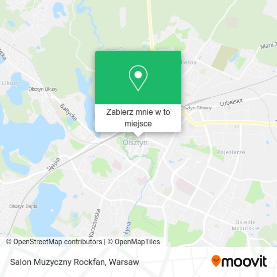 Mapa Salon Muzyczny Rockfan