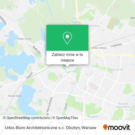 Mapa Urbis Biuro Architektoniczne s.c. Olsztyn