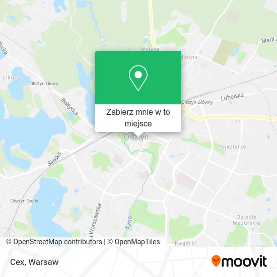 Mapa Cex