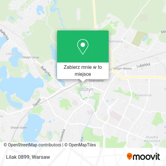 Mapa Lilak 0899