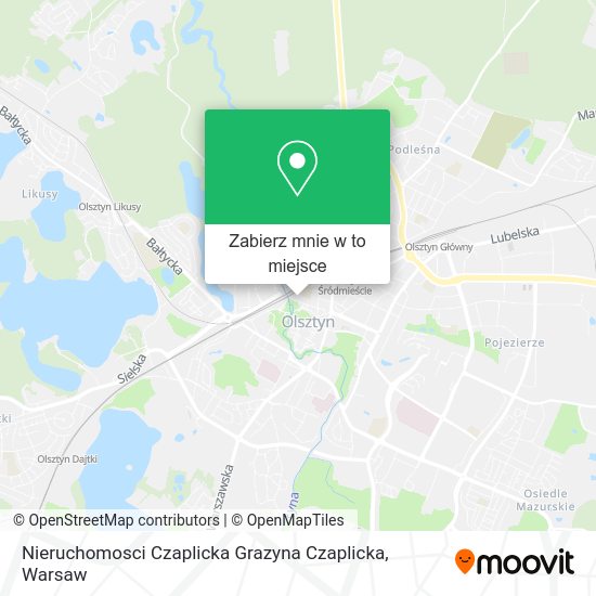 Mapa Nieruchomosci Czaplicka Grazyna Czaplicka