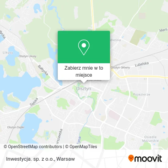 Mapa Inwestycja. sp. z o.o.