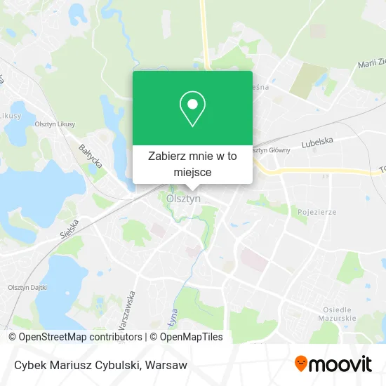 Mapa Cybek Mariusz Cybulski