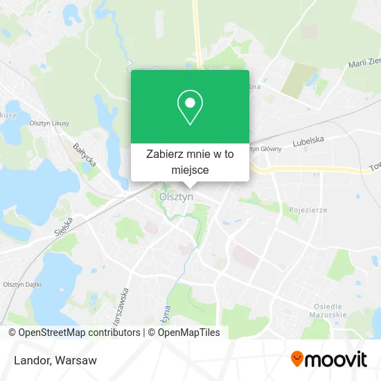 Mapa Landor