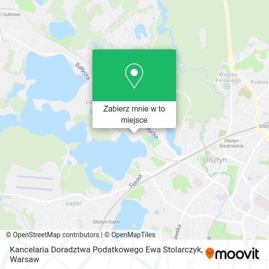 Mapa Kancelaria Doradztwa Podatkowego Ewa Stolarczyk