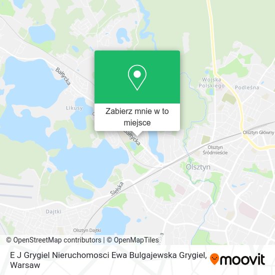 Mapa E J Grygiel Nieruchomosci Ewa Bulgajewska Grygiel