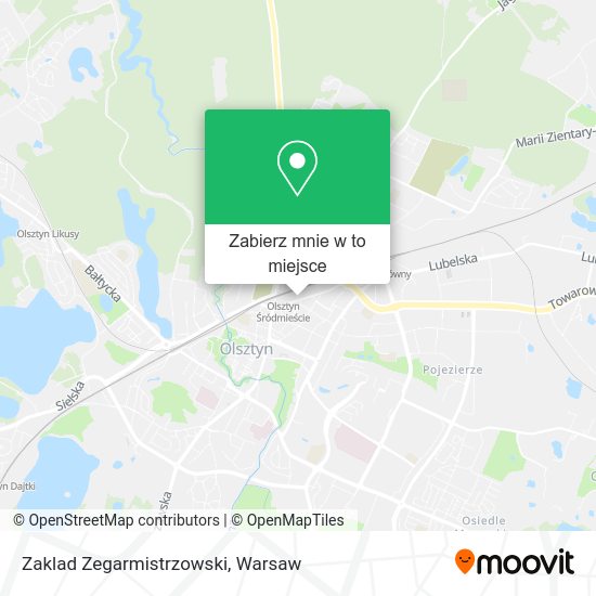 Mapa Zaklad Zegarmistrzowski