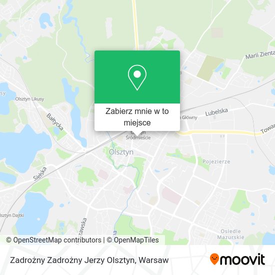 Mapa Zadrożny Zadrożny Jerzy Olsztyn