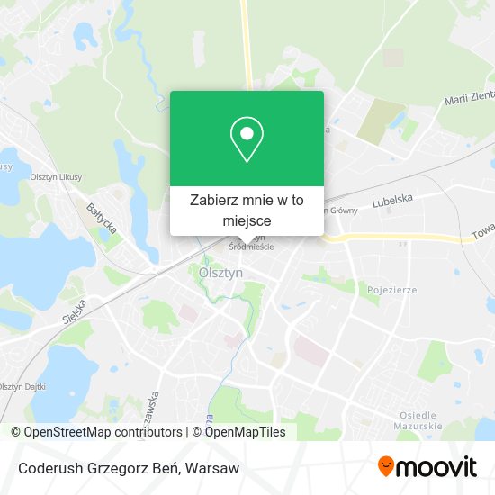 Mapa Coderush Grzegorz Beń