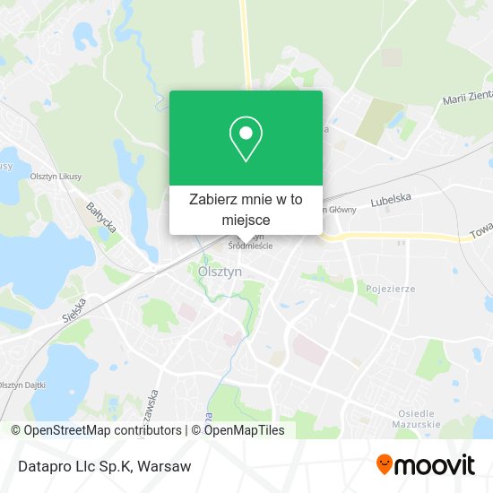 Mapa Datapro Llc Sp.K