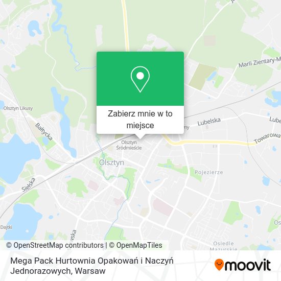 Mapa Mega Pack Hurtownia Opakowań i Naczyń Jednorazowych