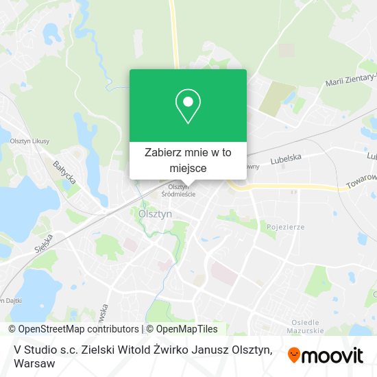 Mapa V Studio s.c. Zielski Witold Żwirko Janusz Olsztyn