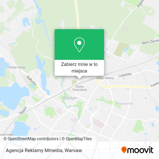 Mapa Agencja Reklamy Mmedia