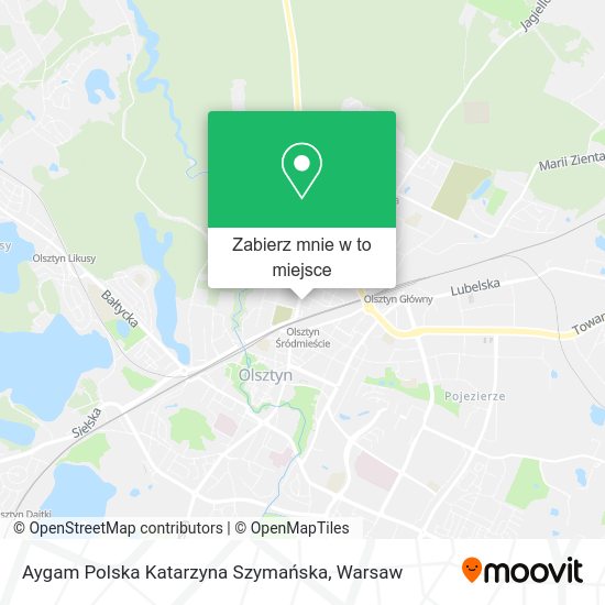 Mapa Aygam Polska Katarzyna Szymańska