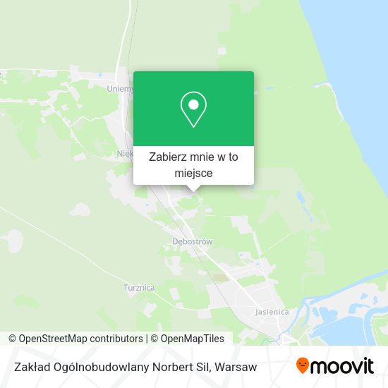 Mapa Zakład Ogólnobudowlany Norbert Sil