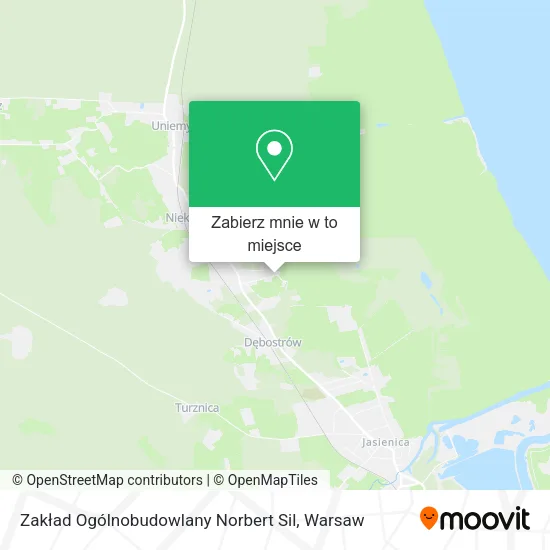 Mapa Zakład Ogólnobudowlany Norbert Sil