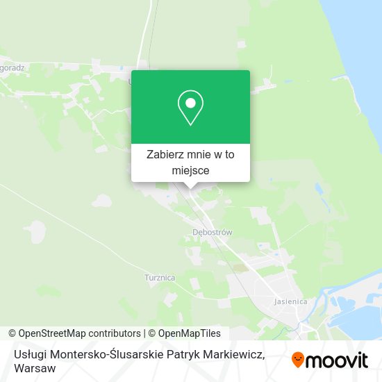 Mapa Usługi Montersko-Ślusarskie Patryk Markiewicz