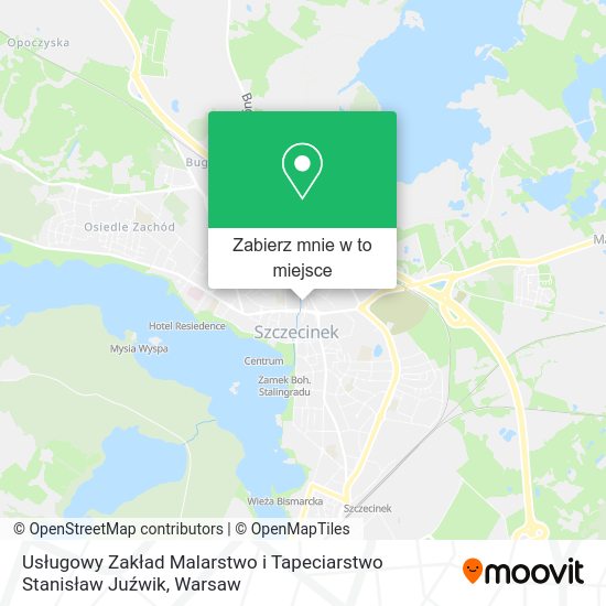 Mapa Usługowy Zakład Malarstwo i Tapeciarstwo Stanisław Juźwik