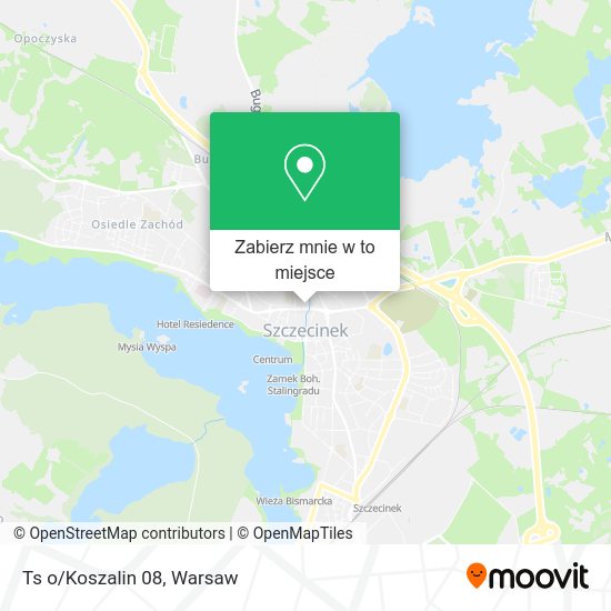 Mapa Ts o/Koszalin 08