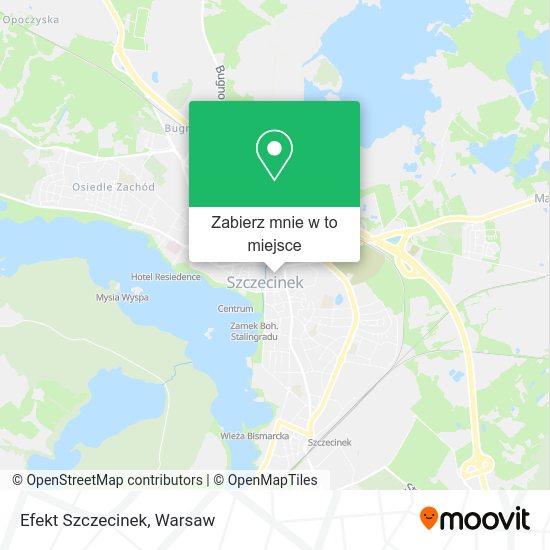 Mapa Efekt Szczecinek