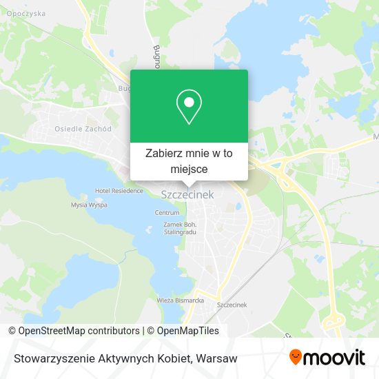 Mapa Stowarzyszenie Aktywnych Kobiet