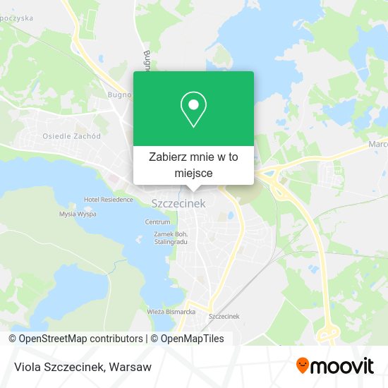 Mapa Viola Szczecinek