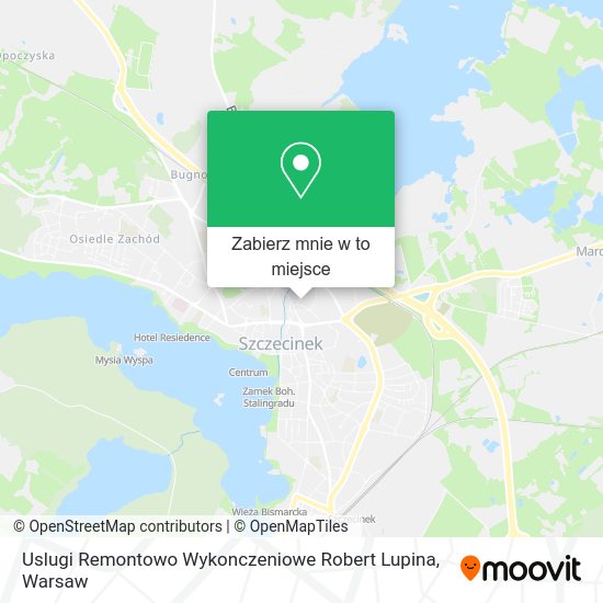 Mapa Uslugi Remontowo Wykonczeniowe Robert Lupina